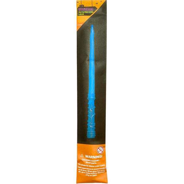 Halloween Glow Magical Wand Blue each