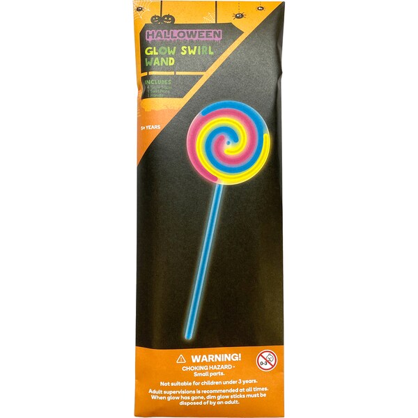 Halloween Glow Wand Swirl each