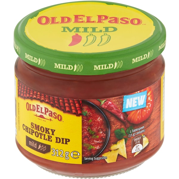 Old El Paso Smoky Chipotle Dip 312g
