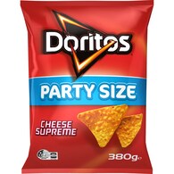 Doritos Corn Chips Cheese Supreme Party Size