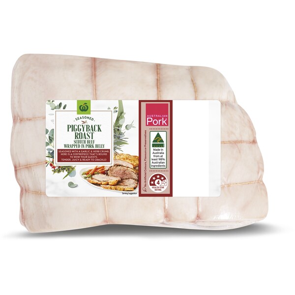 Woolworths Piggyback Roast 2kg - 2.5kg