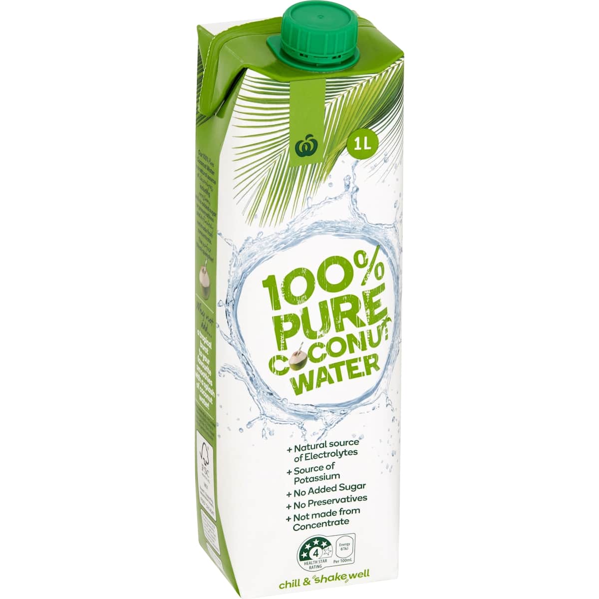 Woolworths Coconut Water 1l bunch