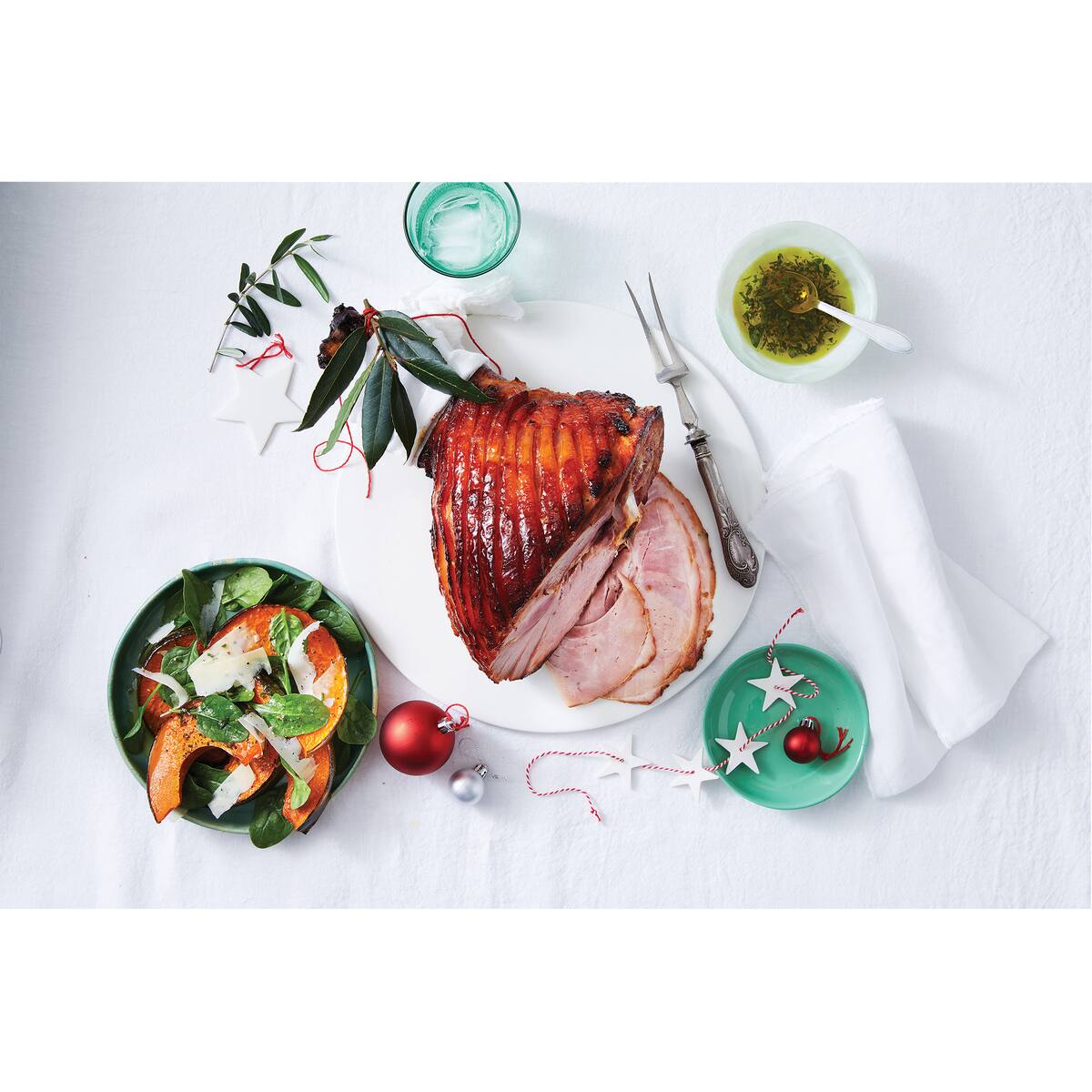Woolworths Double Smoked Half Leg Ham 3.5kg 6kg bunch