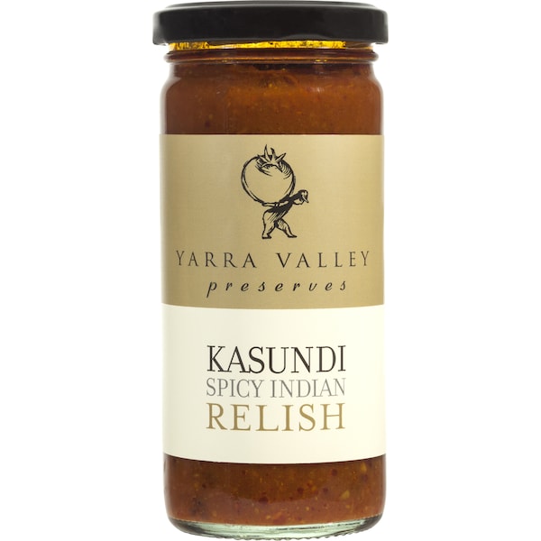 Yarra Valley Preserves Kasundi Spicy Indian Relish 250g