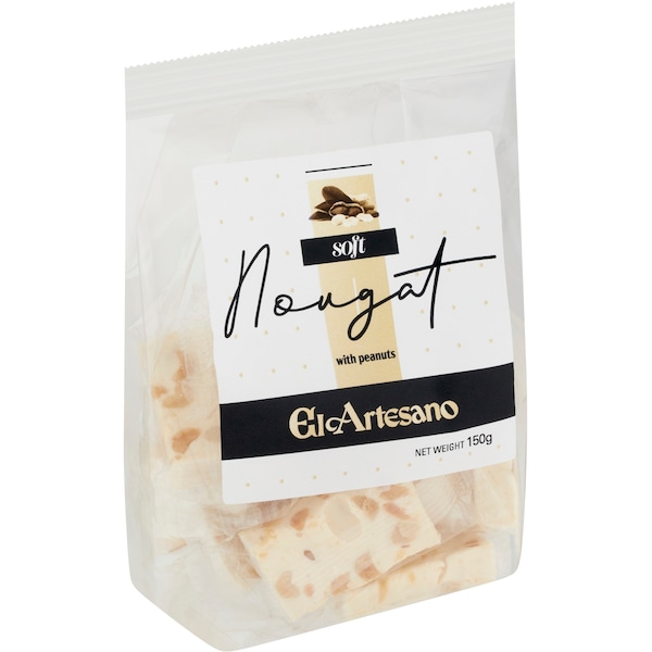 El Artesano Soft Nougat With Peanuts 150g