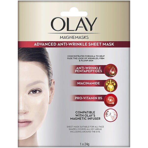 Olay Magnemasks Anti Aging Sheet Mask each