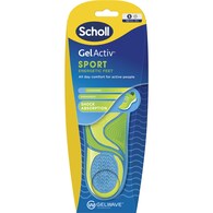 Scholl Gel Activ Sport Insoles Small Pair