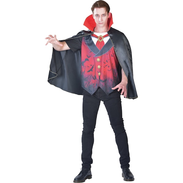 Halloween Adult Costume Vampire each