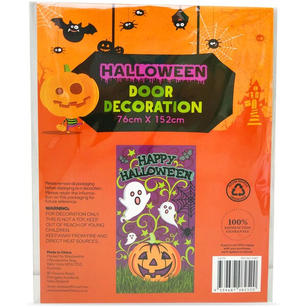 Halloween Door Decoration  Each