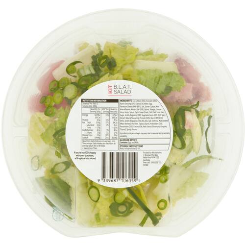 Woolworths BLAT Salad kit Bowl 180g EA bunch