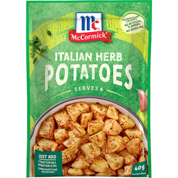 McCormick Italian Herb Potatoes Recipe Base 40g