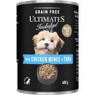Ultimates Indulge Wet Dog Food Chicken Mince & Tuna
