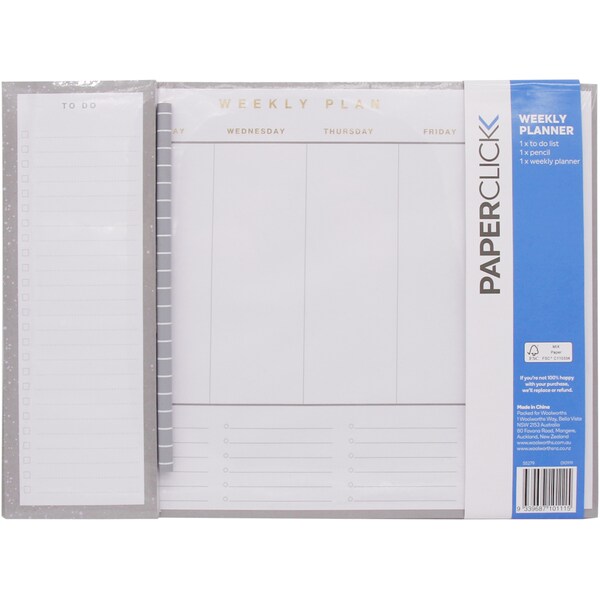 Paperclick Weekly Planner each