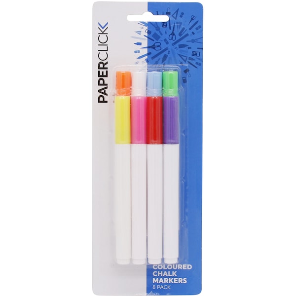 Paperclick Chalk Markers 8 Pack