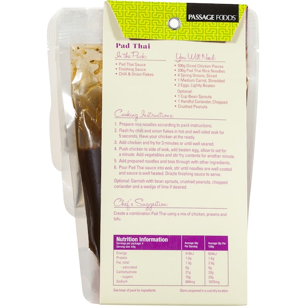 Street Kitchen Cooking Pad Thai  255g