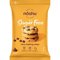 Noshu 95% Sugar Free Choc Baking Chips