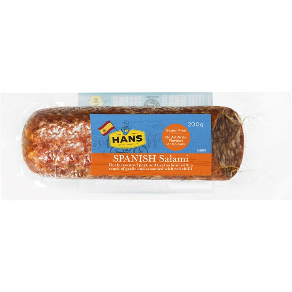 Hans Spanish Salami 200g