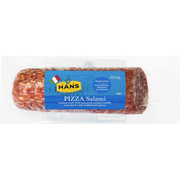 Hans Pizza Salami 200g