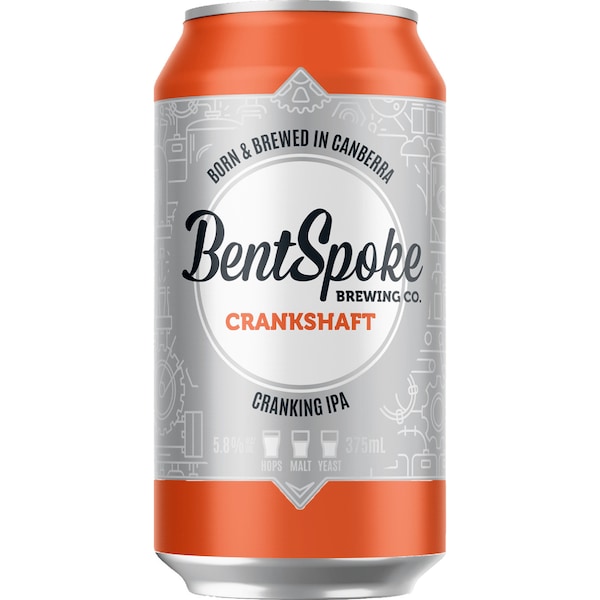 Bentspoke Crankshaft Indian Pale Ale Can 375ml