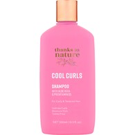 Thanks To Nature Cool Curls Shampoo With Aloe Vera For Curly Hair