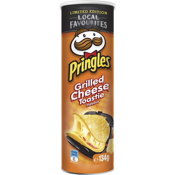 Pringles Grilled Cheese Flavour Chips 134g