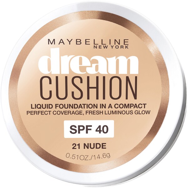 Maybelline Dream Cushion Compact Foundation Nude 21 Spf40 14g