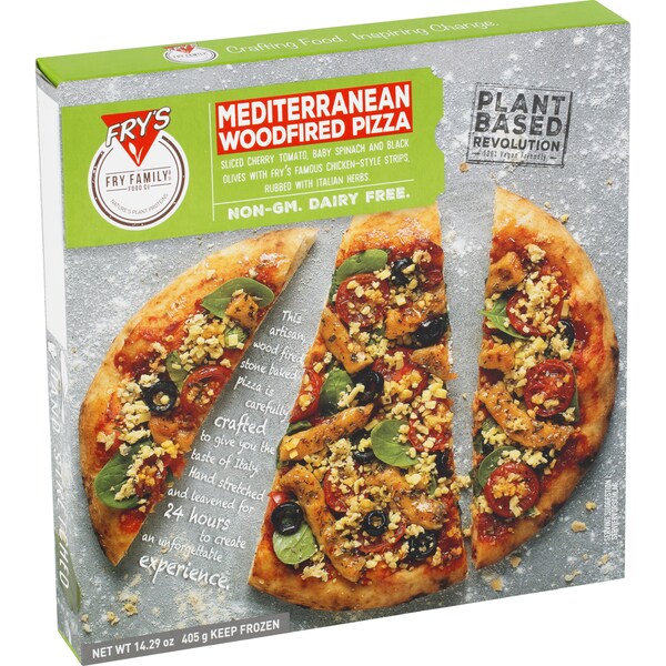 Fry's Mediterranean Meat Free Pizza 405g