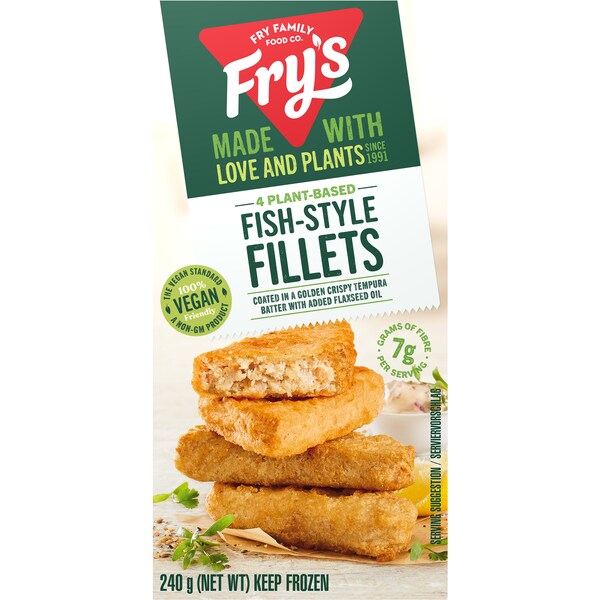 Fry's Vegan Fishless Fillet 240g
