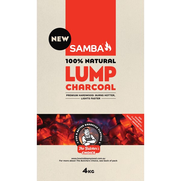 Samba Lump Charcoal 4kg