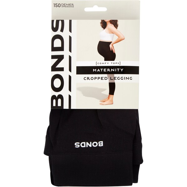 Bonds Maternity Crop Legging Skinny Medium-Large Each