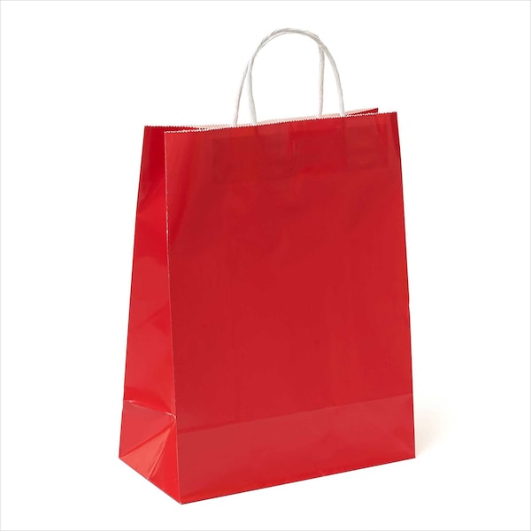 John Sands Paper Bag Red Each