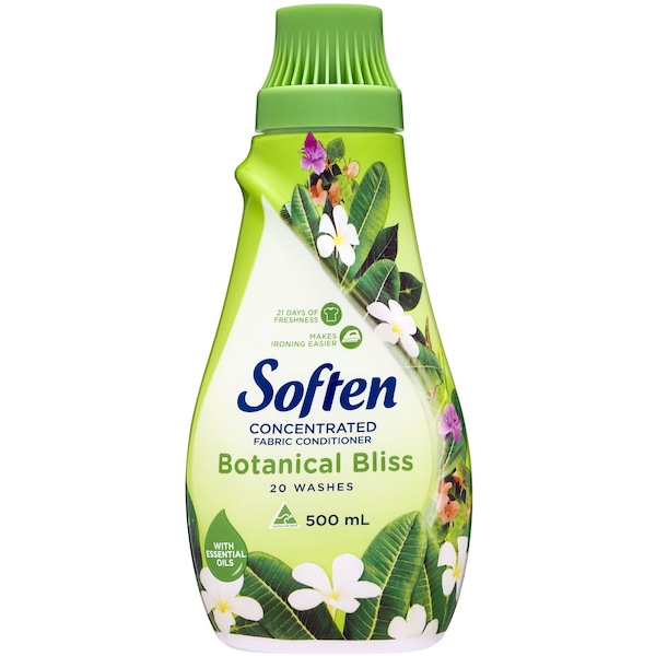 Soften Concentrated Fabric Softener Botanical Bliss 500ml