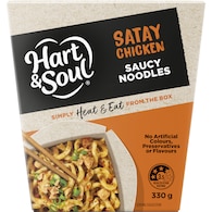 Hart & Soul Satay Chicken Saucy Noodles Box