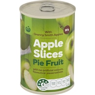 Woolworths Apple Slices Pie Fruit