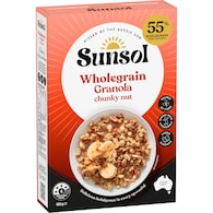 Sunsol Wholegrain Granola Chunky Nut