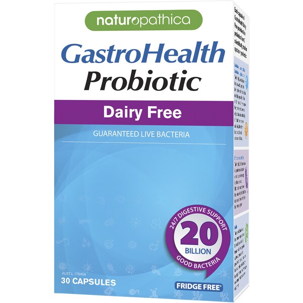 Naturopathica Gastrohealth Probiotic Dairy Free 30 pack
