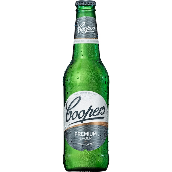 Coopers Premium Lager Bottle 355ml