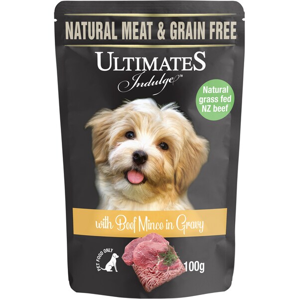 Ultimates Indulge Beef Mince With Gravy 100g