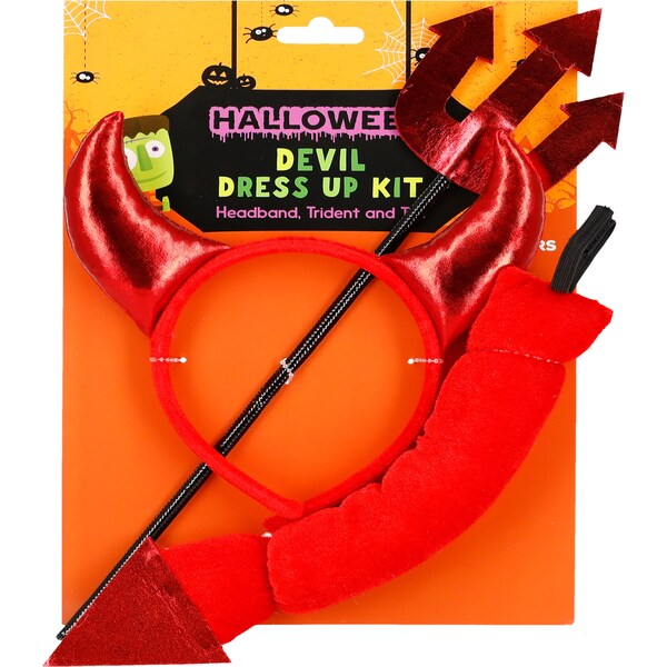 Halloween Devil Dress Up Kit each