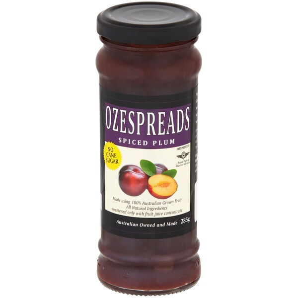 Ozespreads Jam Spiced Plum 285g