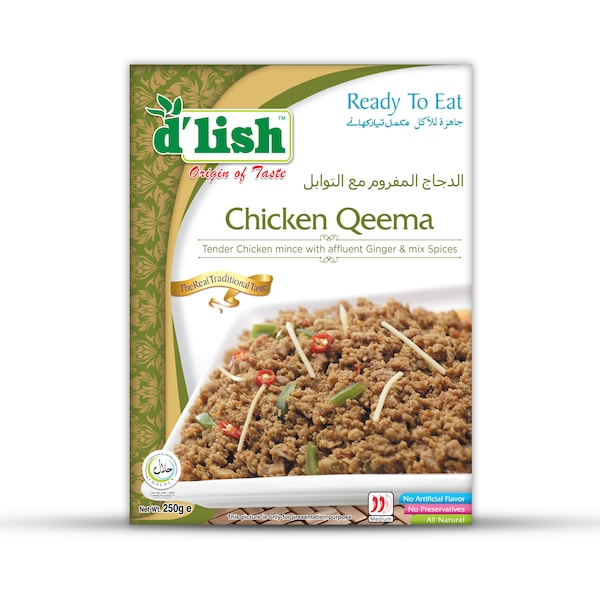 D'lish Halal Chicken Qeema 300g