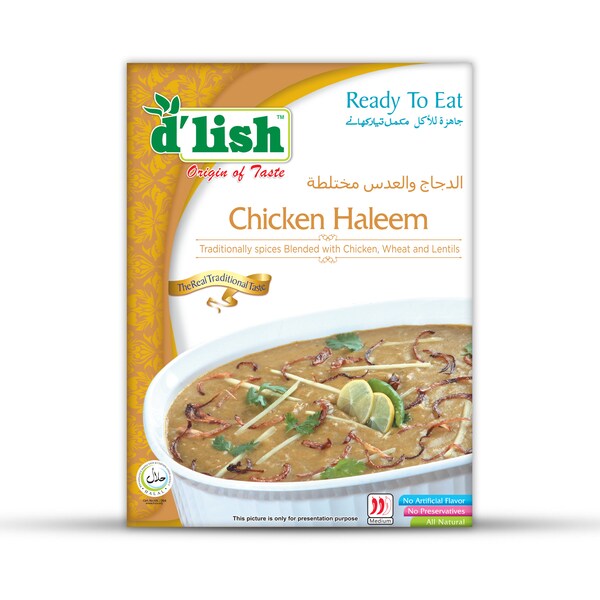 D'lish Ready To Eat Chicken Haleem 300g