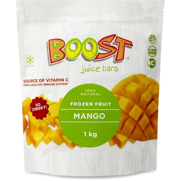 Boost Frozen Mango 1kg