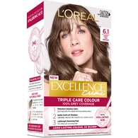 L'Oreal Paris Excellence Creme Hair Colour 6.1 Light Ash Brown