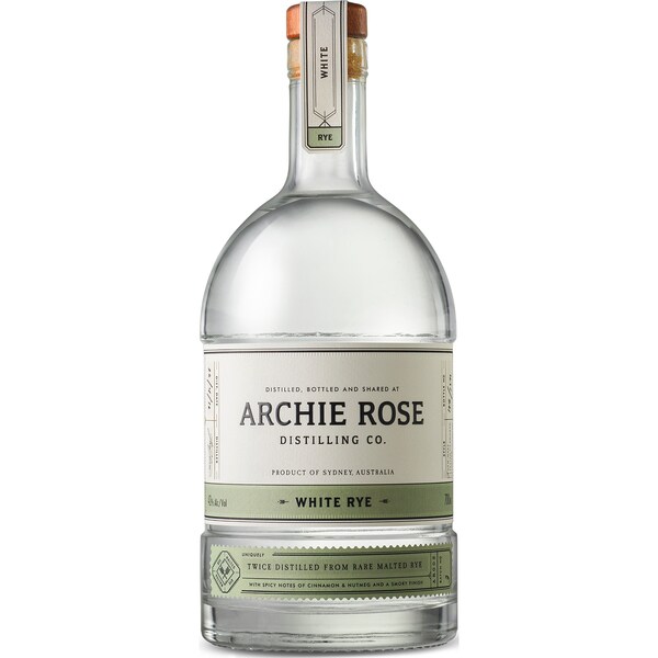 Archie Rose Distilling Co. White Rye 700mL
