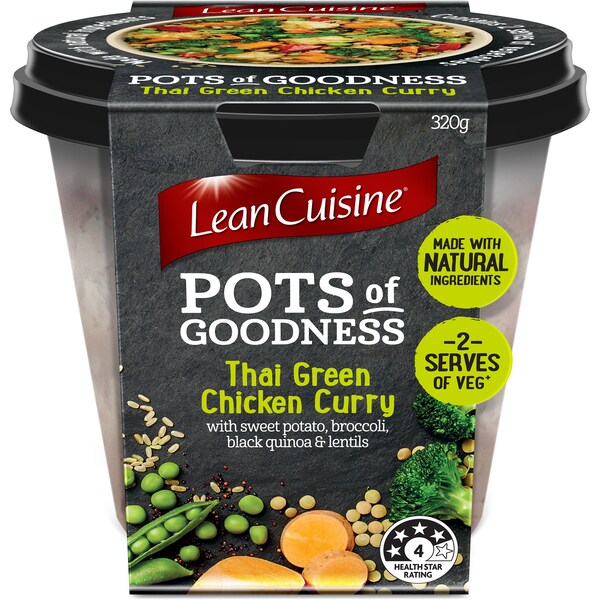 Lean Cuisine Pots Thai Green Curry 320g
