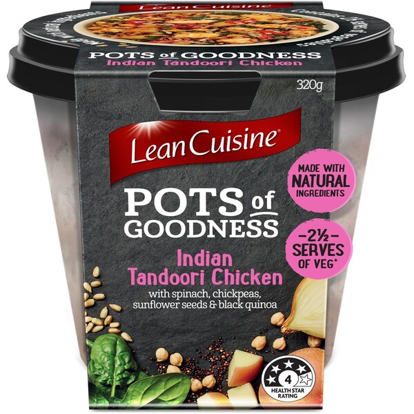 Lean Cuisine Pots Indian Tandoori Chicken 320g