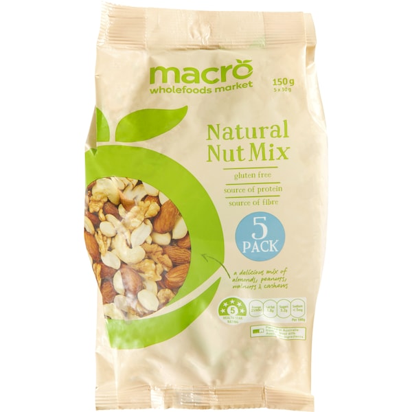 Macro Natural Nut Mix Multipack 5x30g