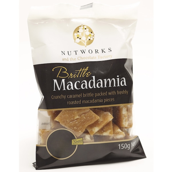 Black Bag Macadamia Brittle 150g