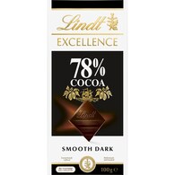 Lindt Excellence 78% Cocoa Dark Chocolate Block